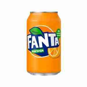 Refresco Fanta naranja lata 33cl